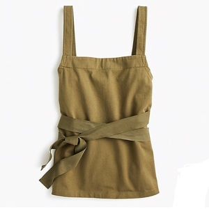 Olive Green J. Crew Top - Brand New - Medium